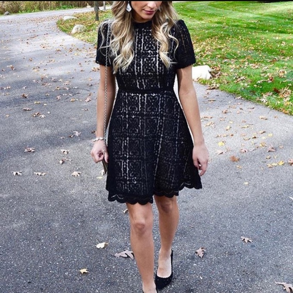 Black Lace Dress
